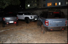  Carros apreendidos, supostamente adquiridos com o dinheiro desviado das empresas 