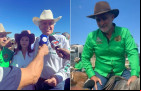 À esq., Prefeito Wagner Rodrigues, senadora Dorinha (cotada para o governo), governador de Goiás e presidenciável Ronaldo Caiado, e à dir., Dep. Amélio Cayres, também cotado ao governo do TO. 