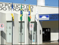 Fachada da sede das Promotorias de Justiça de Araguaína 
