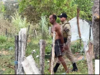 Homem foi preso em flagrante por violência doméstica. 