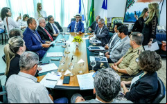  Presidente do TCE, conselheiro Alberto Sevilha comandou reunião com parceiros do projeto TCE de Olho no Futuro - Aliança pela Primeira Infância