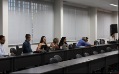 143ª reunião ordinária do Consuni, realizada em 22 de maio de 2025, na Sala dos Conselhos, prédio da Reitoria da UFT, em Palmas 