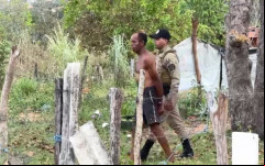 Homem foi preso em flagrante por violência doméstica. 