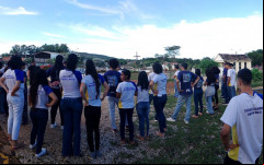Aula de campo proporcionou visita ao Memorial da Guerrilha do Araguaia, ao cemitério e à pista de pouso, locais históricos ligados ao movimento