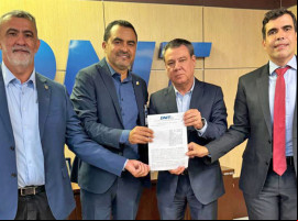  Governador Wanderlei Barbosa assinou acordo com o Dnit para manutenção de trechos de rodovias estaduais impactadas pela queda da ponte JK 