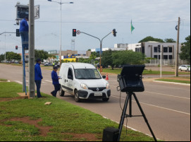 Radares de Araguaína são aferidos pela Agência Estadual de Metrologia
