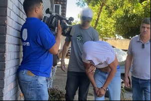  PC cumpriu um mandado de prisão temporária contra um homem de 31 anos, identificado pelas iniciais W.C.L