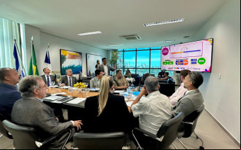 Secretário Fábio Vaz apresenta ações da Educação durante reunião intersetorial no TCE-TO