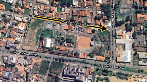 O tráfego pela Rua Haroldo Veloso será apenas no sentido da Rua Sadoc Correia para a Avenida Dom Emanuel. Além de entrada e saída dos visitantes, a via é o principal o de todo corpo istrativo e serviço comercial oferecido durante a Expoara.